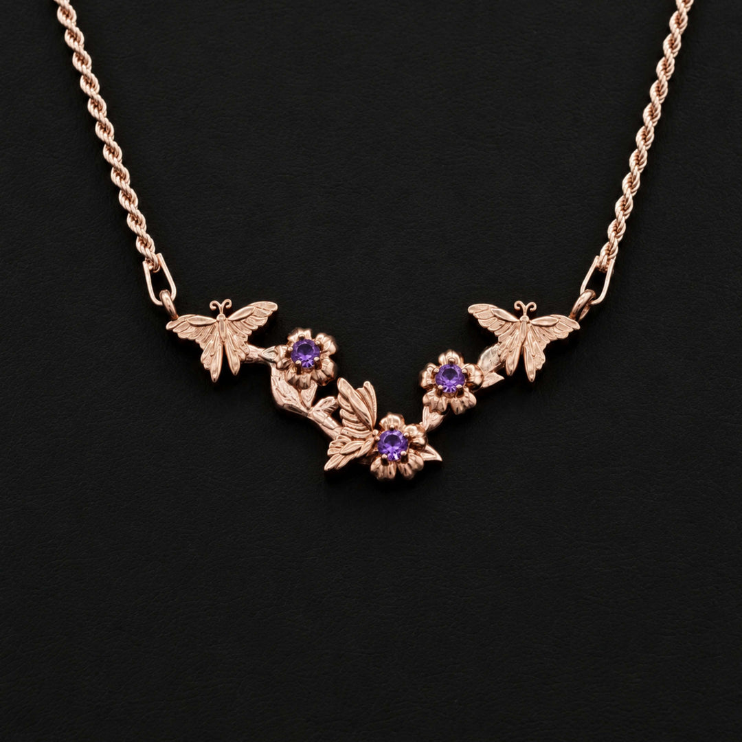 Sakura Branch Necklace PAYMENT PLAN