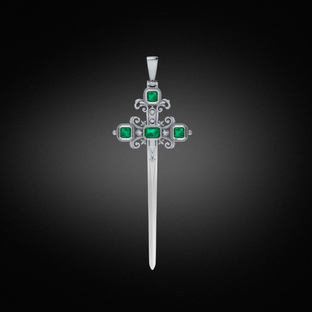 Mini Royal Sword Necklace