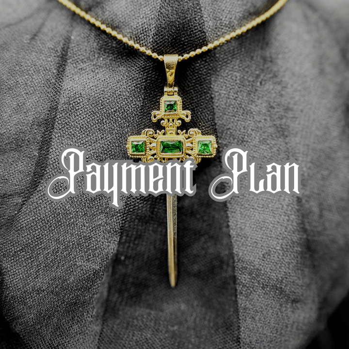 PAYMENT PLAN Mini Royal Sword Necklace