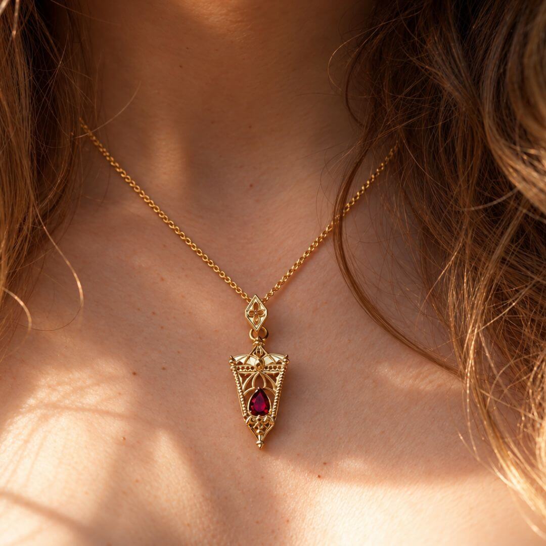 Belfry Lantern Necklace