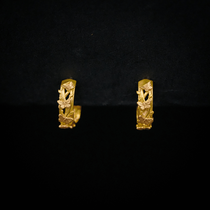 PAYMENT PLAN Butterfly Hoop Earrings