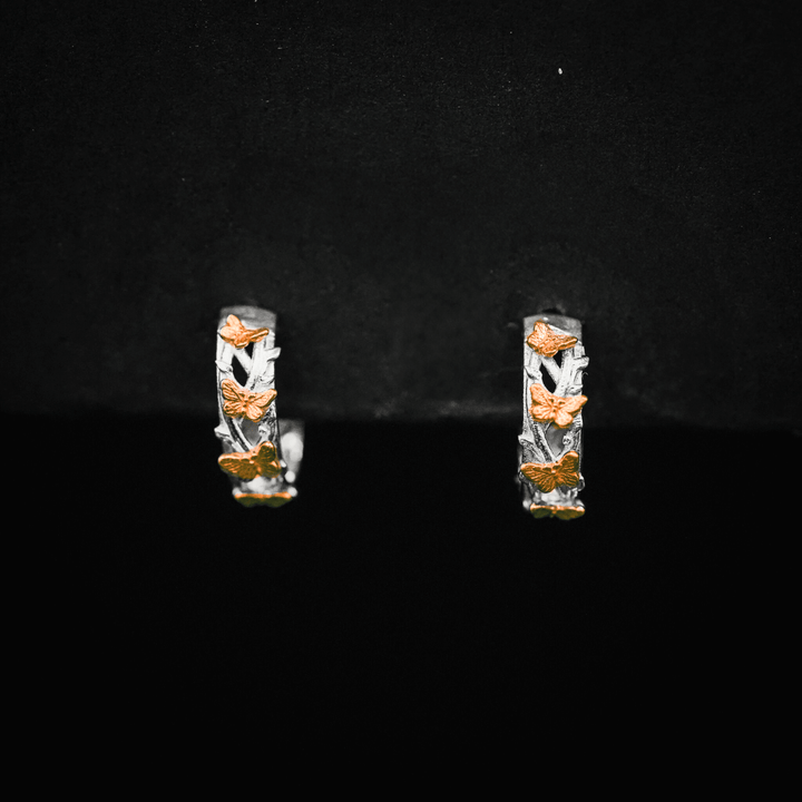 PAYMENT PLAN Butterfly Hoop Earrings