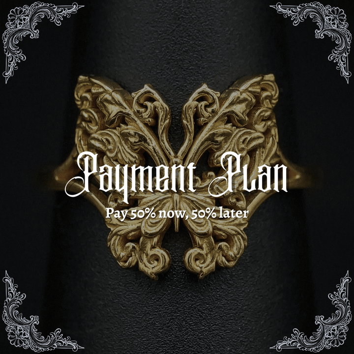 PAYMENT PLAN Rococo Butterfly Ring (No Stone)