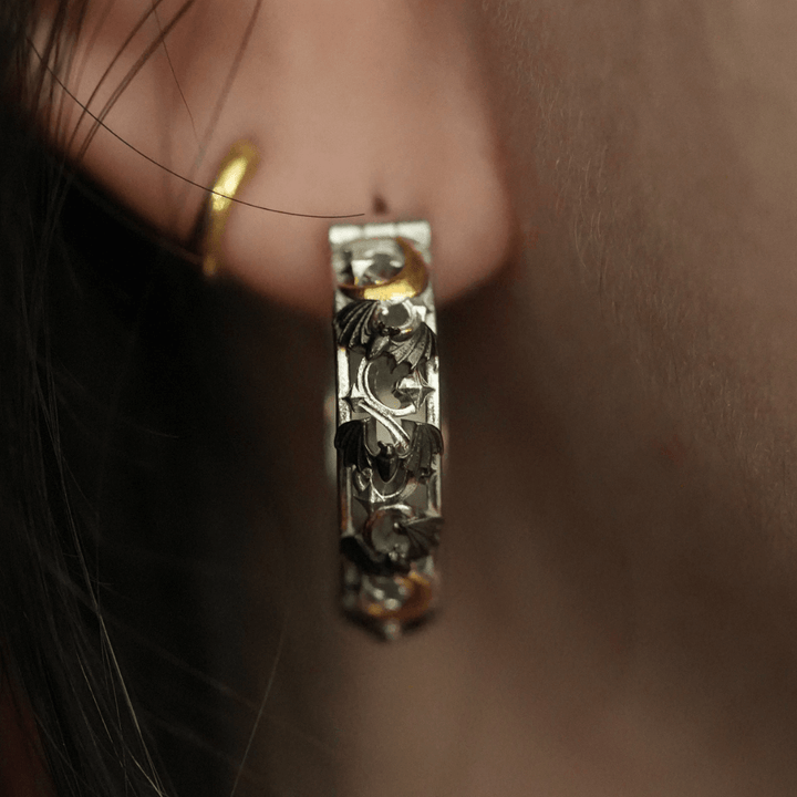 Bat Hoop Earrings PAYMENT PLAN