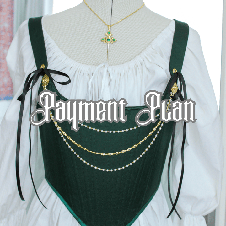 PAYMENT PLAN Rose Corset Chain Brooches