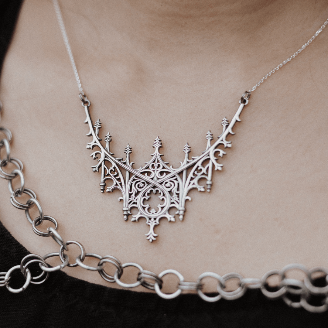 Karen's FINAL PAYMENT Celtic Cathedral Necklace
