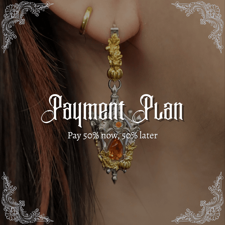 Eternal Lantern Earrings Illuminated Edition (Fall Hoops) PAYMENT PLAN