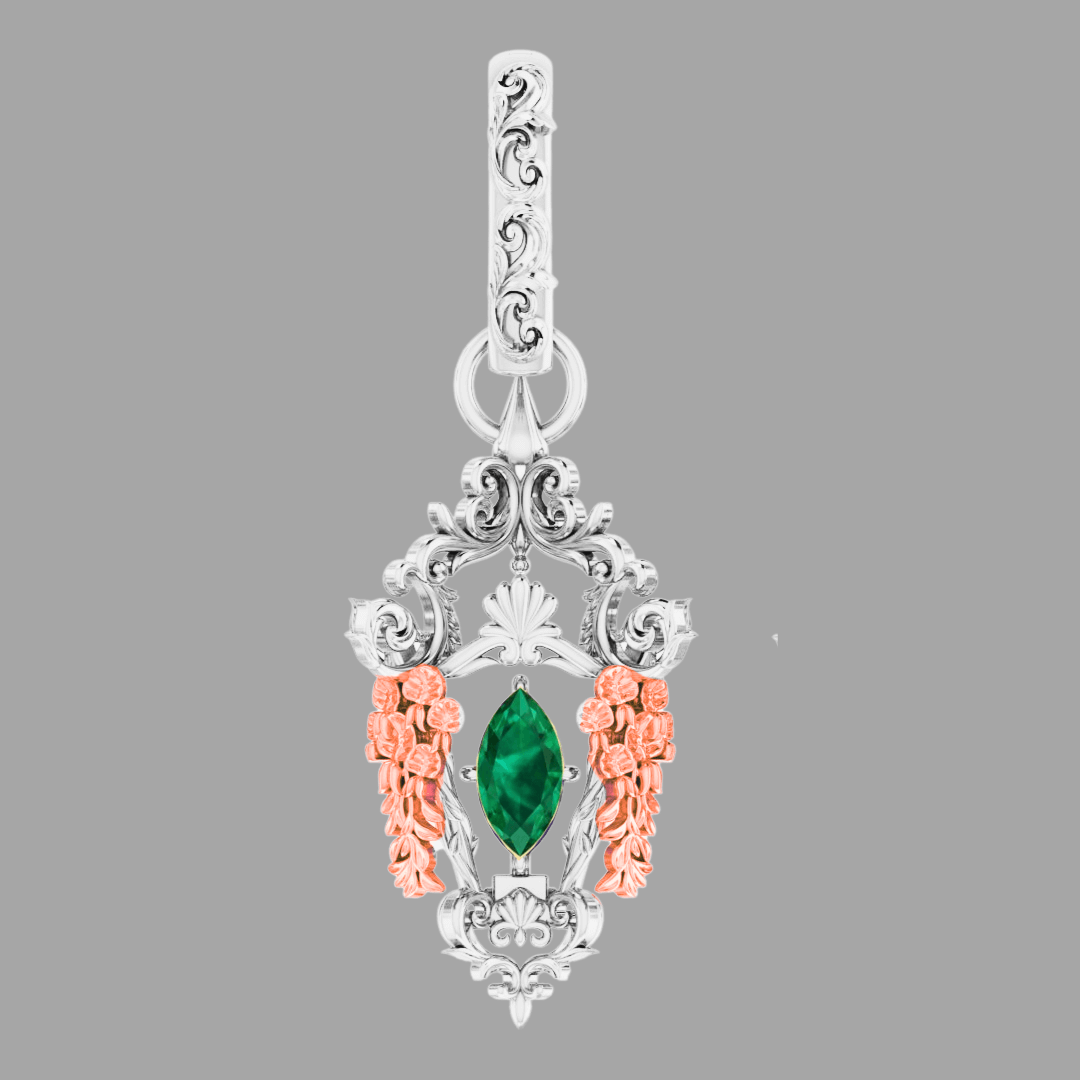 Catrinas Pre-Order Wisteria Lantern Necklace