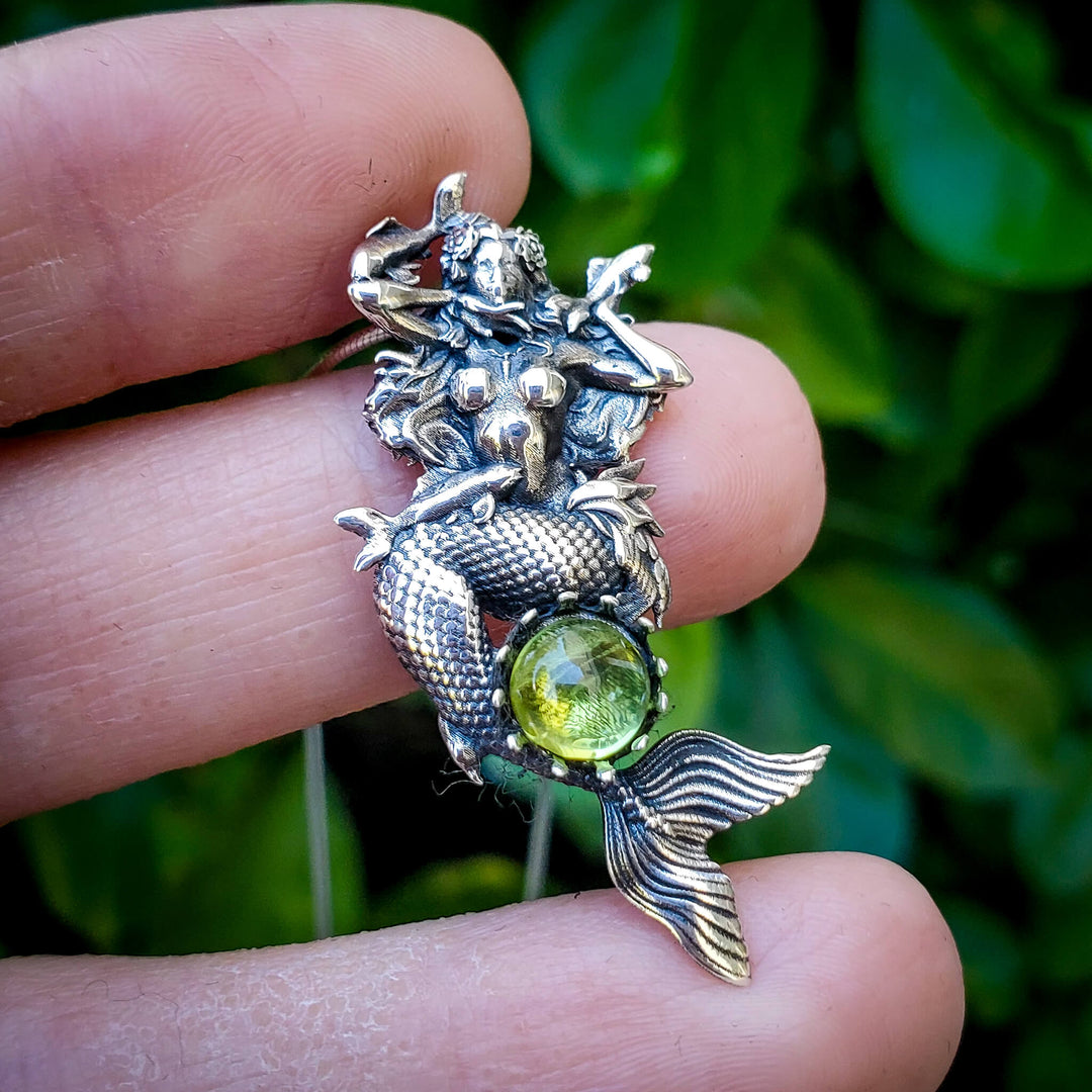 Silver Mermaid Necklace