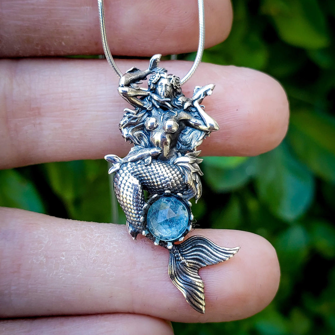Silver Mermaid Necklace